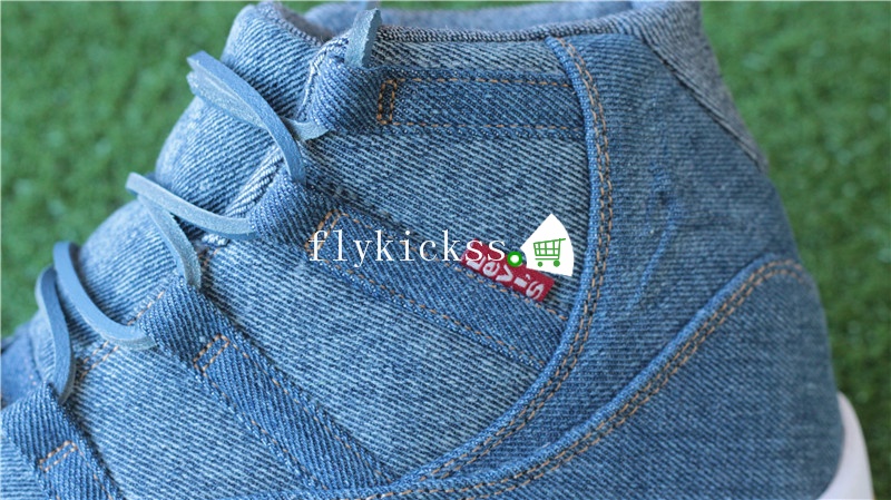 Levis X Authentic Air Jordan 11 Retro Denim